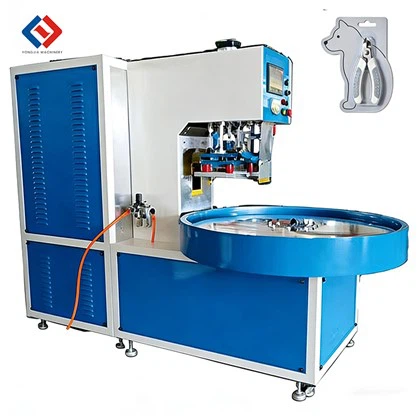 Máquina envasadora de blister de cuatro estaciones