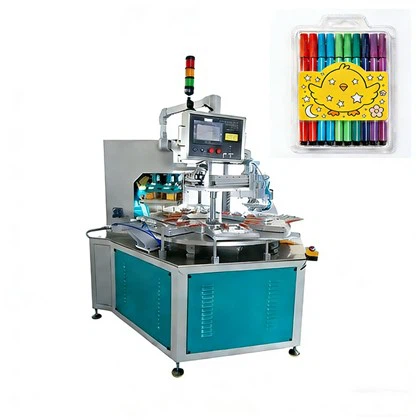 Máquina empacadora de blister de PVC o PET