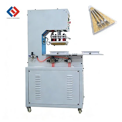 Máquina envasadora de blister de dos estaciones